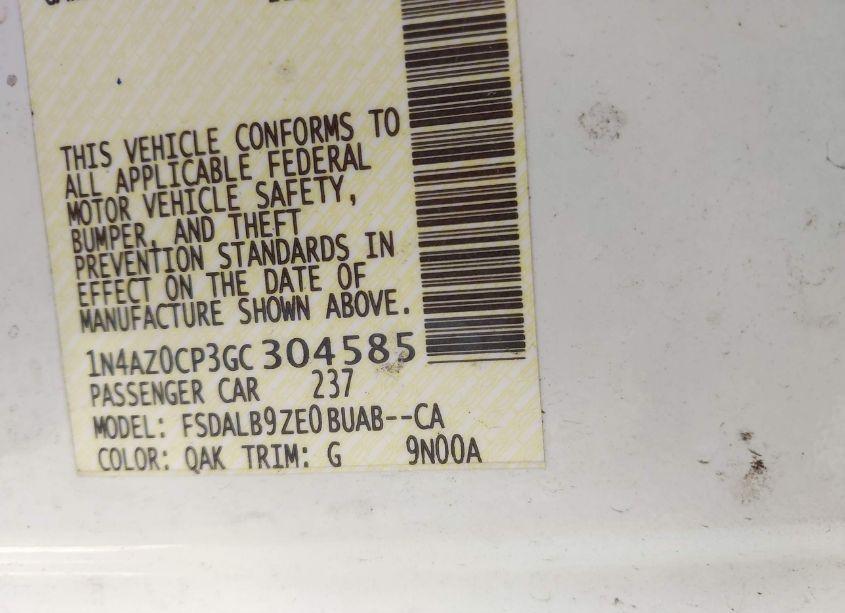 Photo 9 of 2016 Nissan Leaf S (VIN 1N4AZ0CP3GC304585)