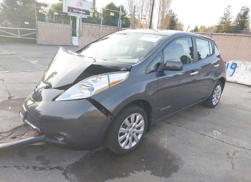 Photo 2 of 2013 Nissan Leaf S (VIN 1N4AZ0CP4DC407655)