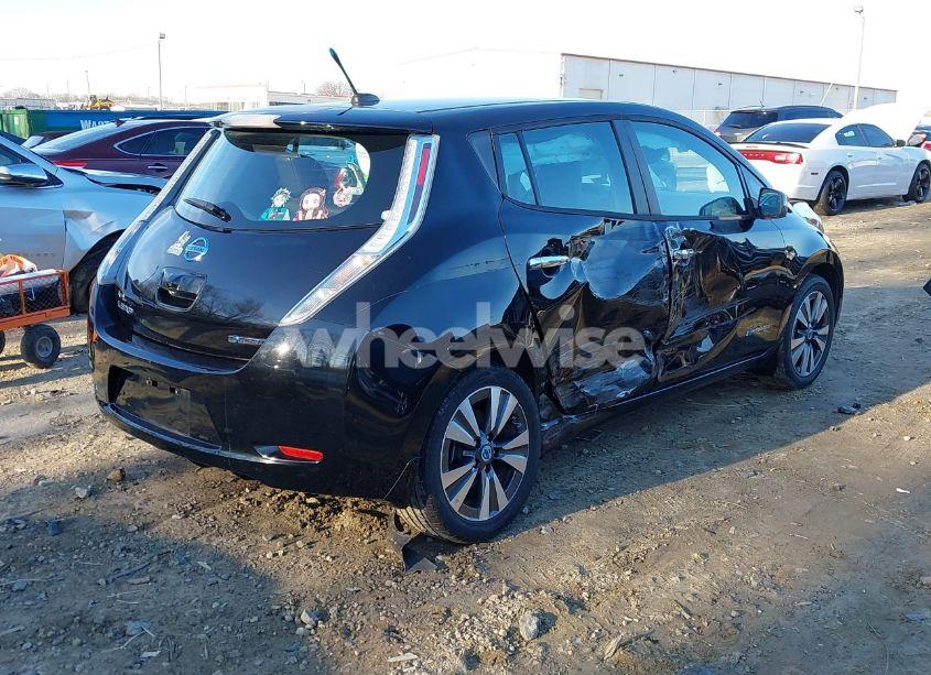 Photo 4 of 2014 Nissan Leaf SL (VIN 1N4AZ0CP5EC338749)