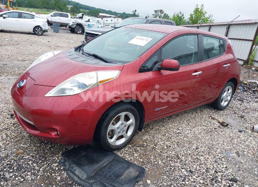 Photo 2 of 2013 Nissan Leaf SV (VIN 1N4AZ0CP6DC402599)