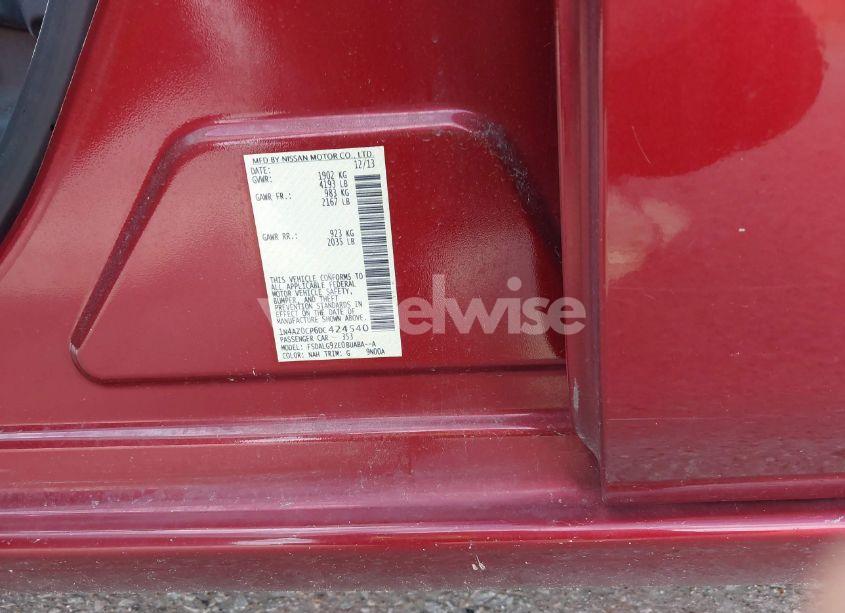 Photo 6 of 2013 Nissan Leaf SL (VIN 1N4AZ0CP6DC424540)