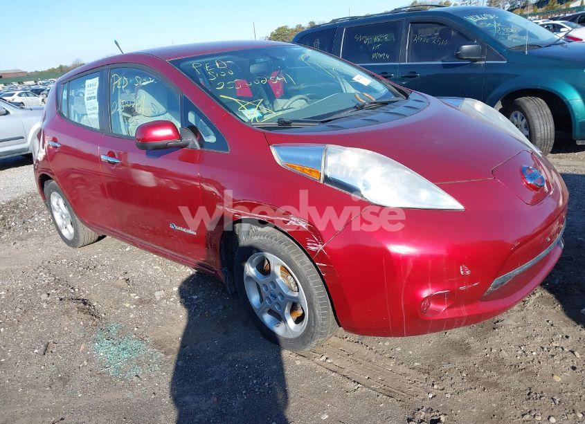 2014 Nissan Leaf SV (VIN 1N4AZ0CP6EC338730) main photo