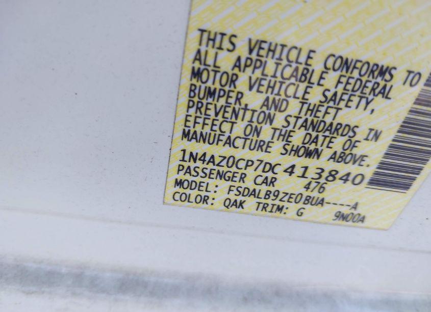 Photo 9 of 2013 Nissan Leaf S (VIN 1N4AZ0CP7DC413840)