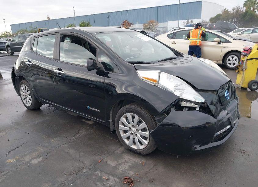 2015 Nissan Leaf S (VIN 1N4AZ0CP7FC312719) main photo