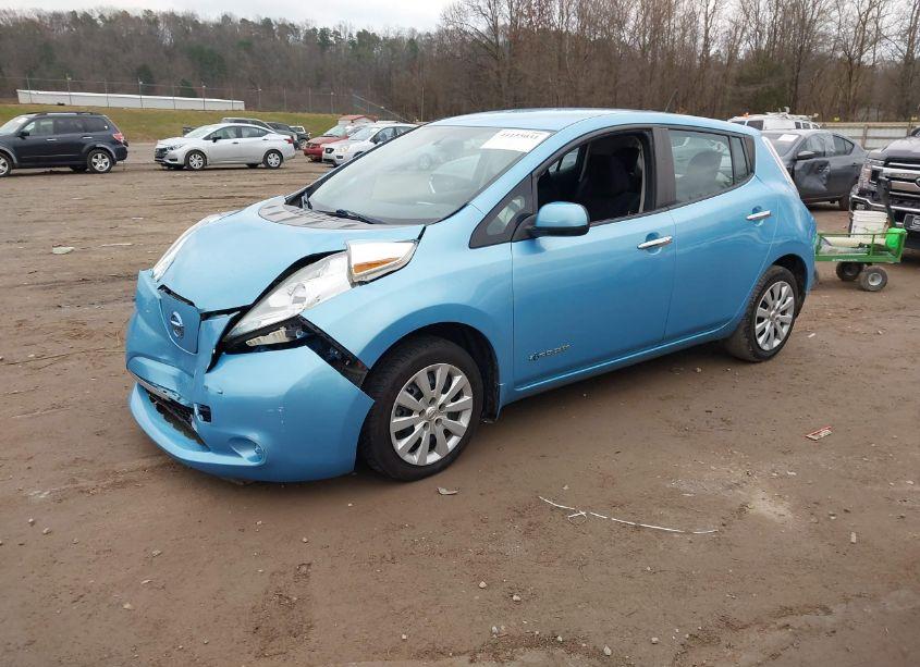 Photo 2 of 2015 Nissan Leaf S (VIN 1N4AZ0CP7FC331593)