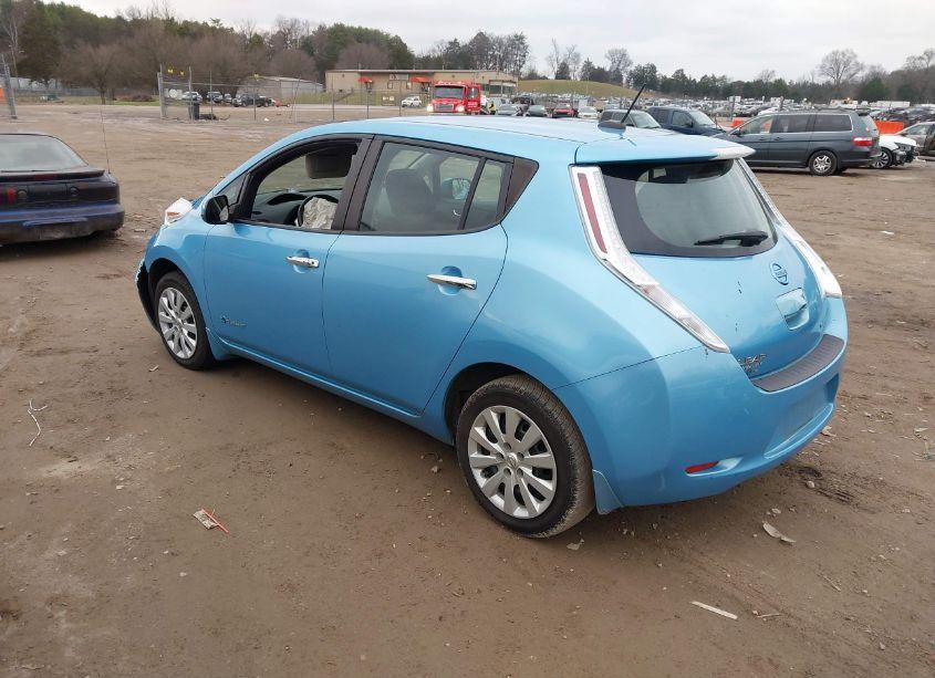 Photo 3 of 2015 Nissan Leaf S (VIN 1N4AZ0CP7FC331593)