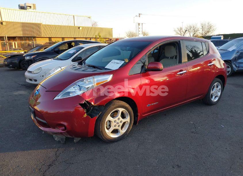 Photo 2 of 2013 Nissan Leaf SV (VIN 1N4AZ0CP8DC402409)