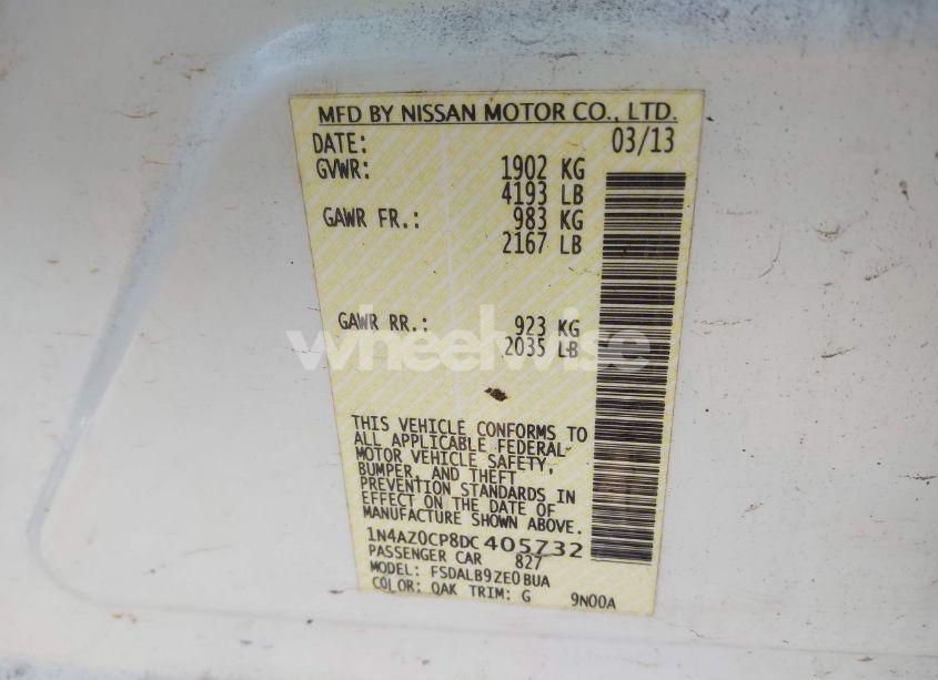 Photo 9 of 2013 Nissan Leaf S (VIN 1N4AZ0CP8DC405732)