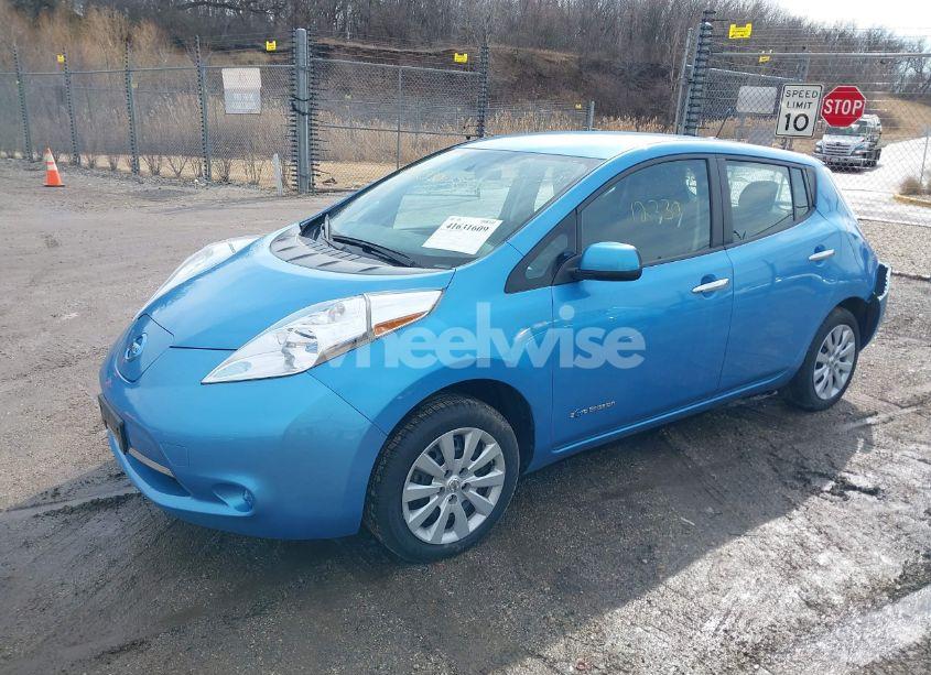 Photo 2 of 2013 Nissan Leaf S (VIN 1N4AZ0CP8DC419615)