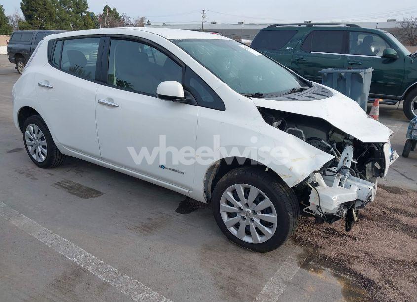 2013 Nissan Leaf S (VIN 1N4AZ0CP8DC424037) main photo