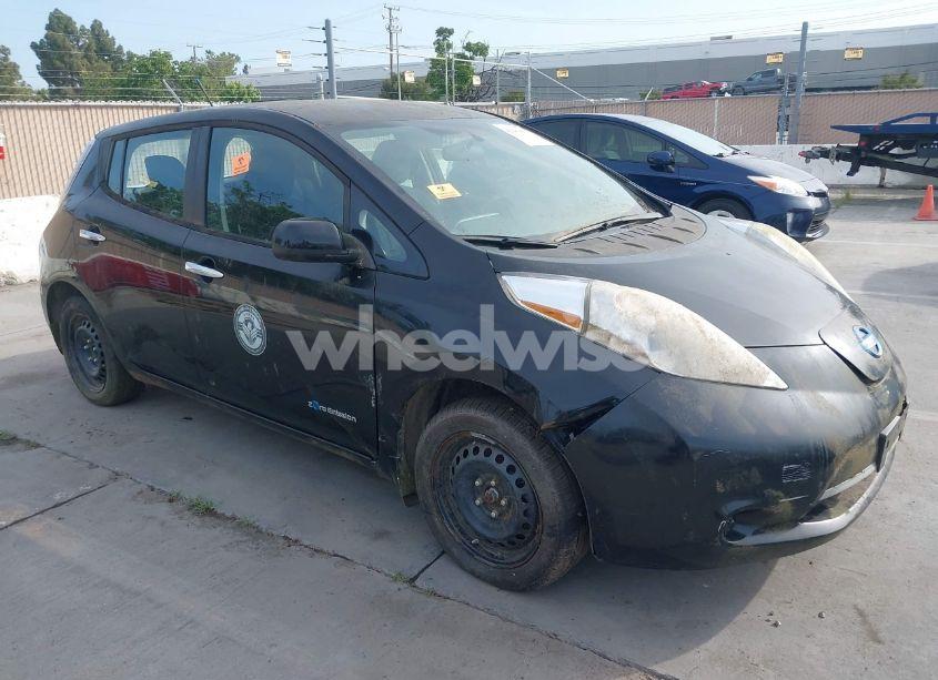 2014 Nissan Leaf S (VIN 1N4AZ0CP8EC334260) main photo