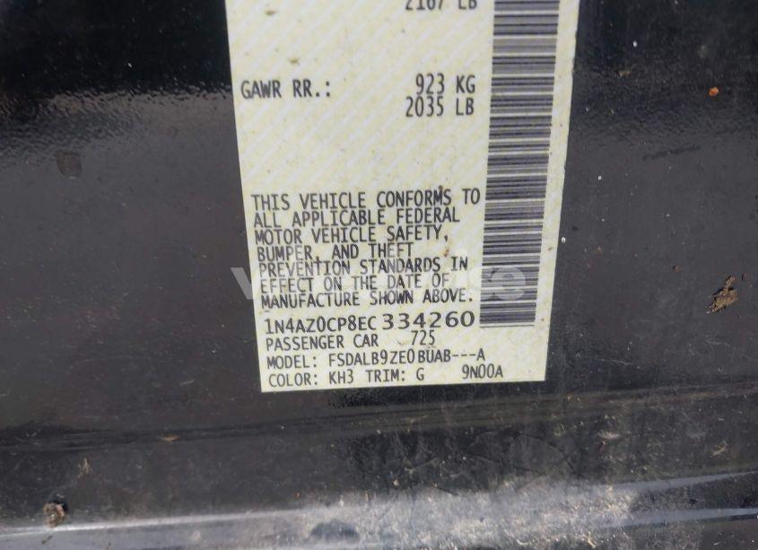 Photo 9 of 2014 Nissan Leaf S (VIN 1N4AZ0CP8EC334260)