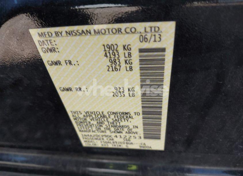 Photo 9 of 2013 Nissan Leaf S (VIN 1N4AZ0CP9DC412253)