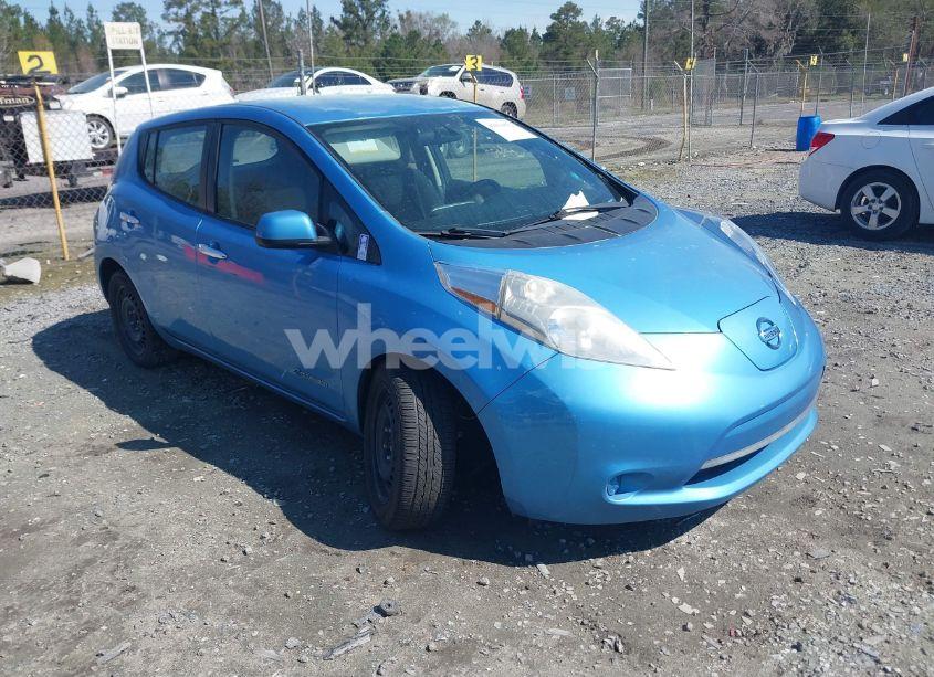 2013 Nissan Leaf S (VIN 1N4AZ0CPXDC417588) main photo