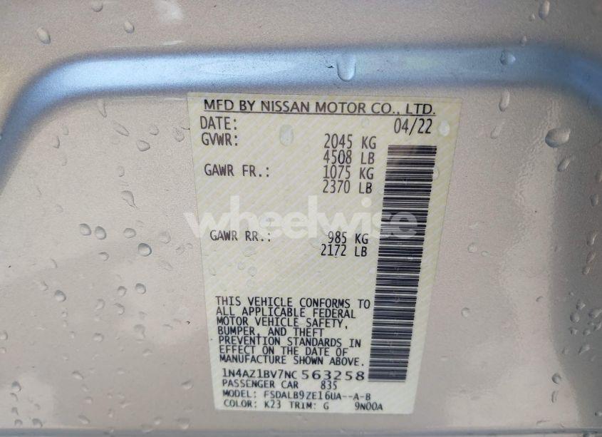 Photo 9 of 2022 Nissan Leaf S 40 KWH (VIN 1N4AZ1BV7NC563258)