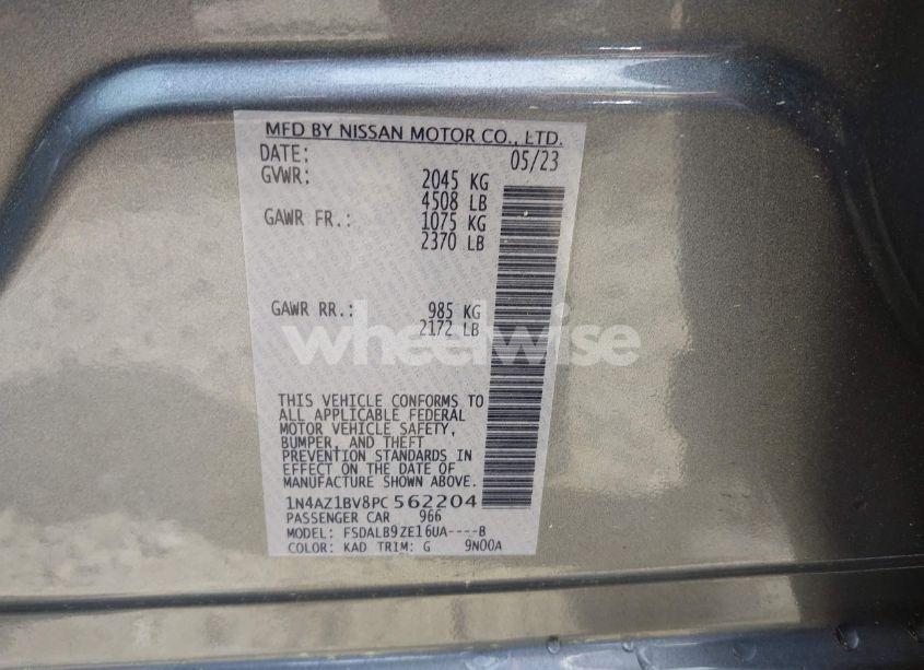 Photo 9 of 2023 Nissan Leaf S 40 KWH (VIN 1N4AZ1BV8PC562204)