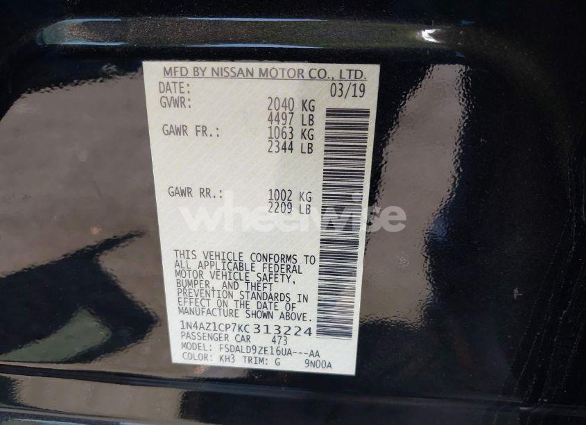 Photo 9 of 2019 Nissan Leaf SV (VIN 1N4AZ1CP7KC313224)