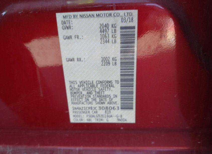 Photo 9 of 2018 Nissan Leaf SL (VIN 1N4AZ1CP8JC308063)