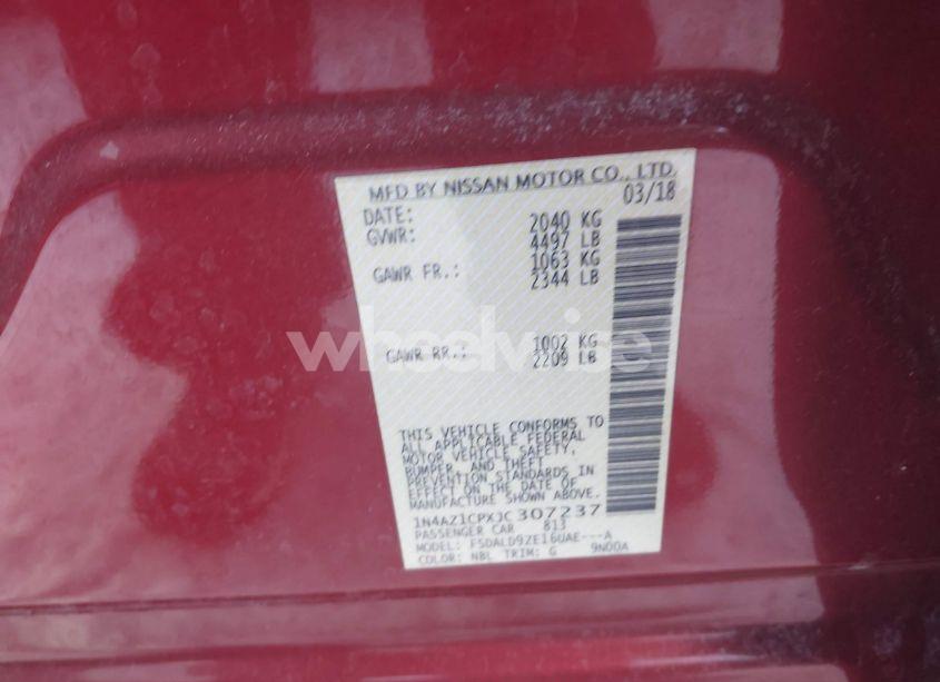 Photo 9 of 2018 Nissan Leaf SV (VIN 1N4AZ1CPXJC307237)