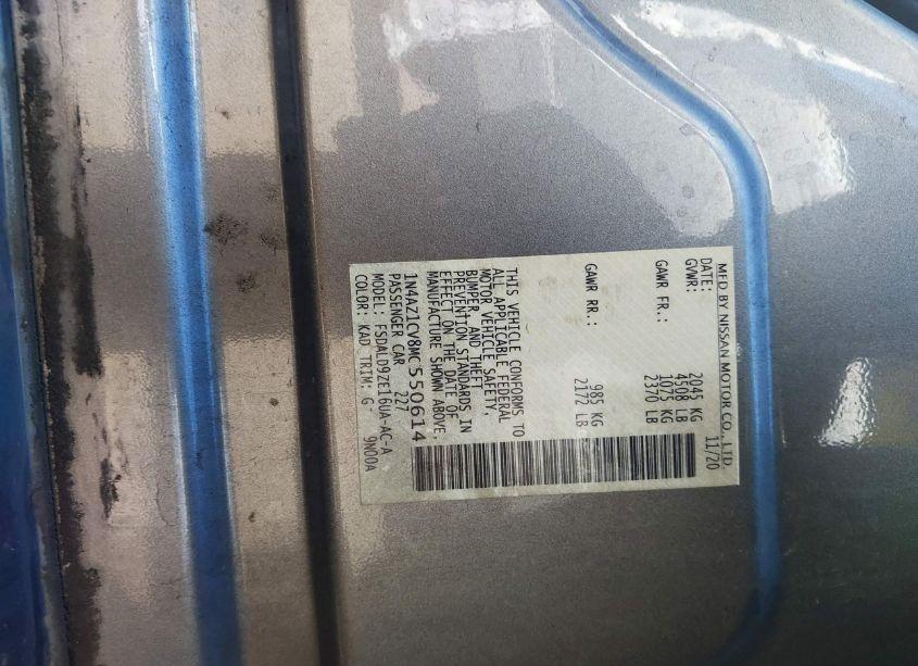 Photo 9 of 2021 Nissan Leaf SV 40 KWH (VIN 1N4AZ1CV8MC550614)