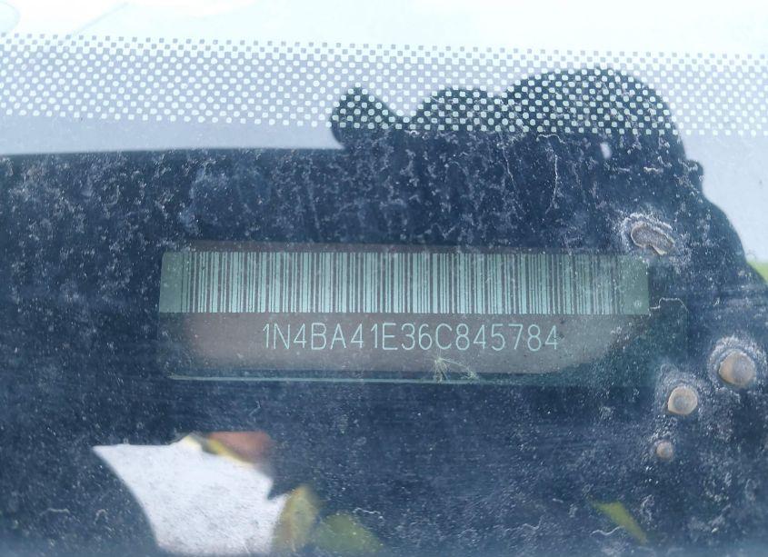 Photo 9 of 2006 Nissan Maxima 3.5 SE (VIN 1N4BA41E36C845784)