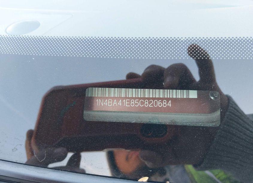 Photo 9 of 2005 Nissan Maxima 3.5 SL (VIN 1N4BA41E85C820684)