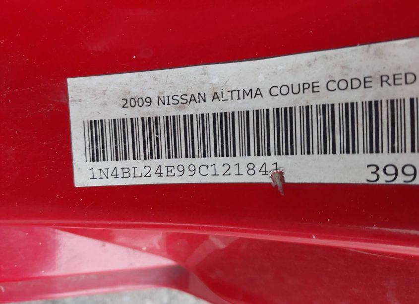 Photo 8 of 2009 Nissan Altima 3.5 SE (VIN 1N4BL24E99C121841)