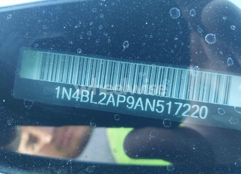 Photo 9 of 2010 Nissan Altima 3.5 SR (VIN 1N4BL2AP9AN517220)