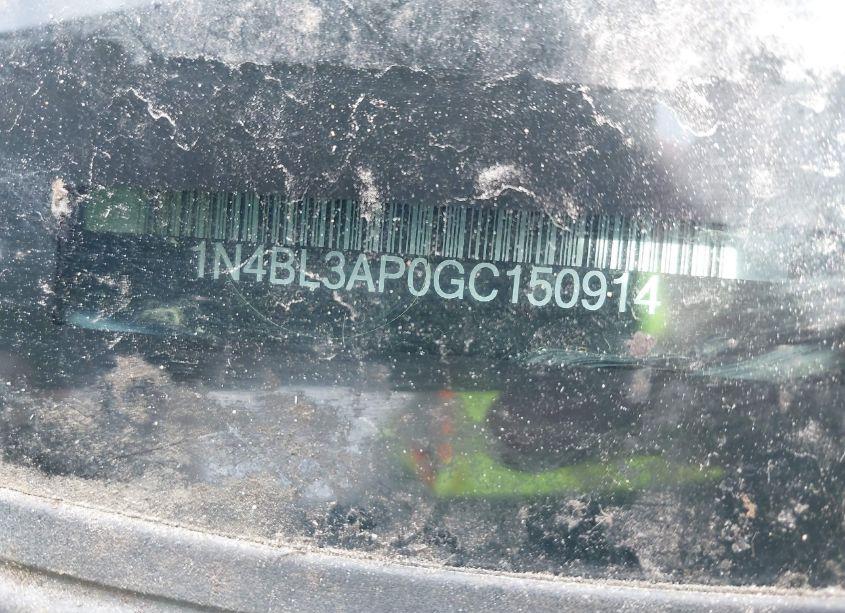 Photo 9 of 2016 Nissan Altima 3.5 SL (VIN 1N4BL3AP0GC150914)