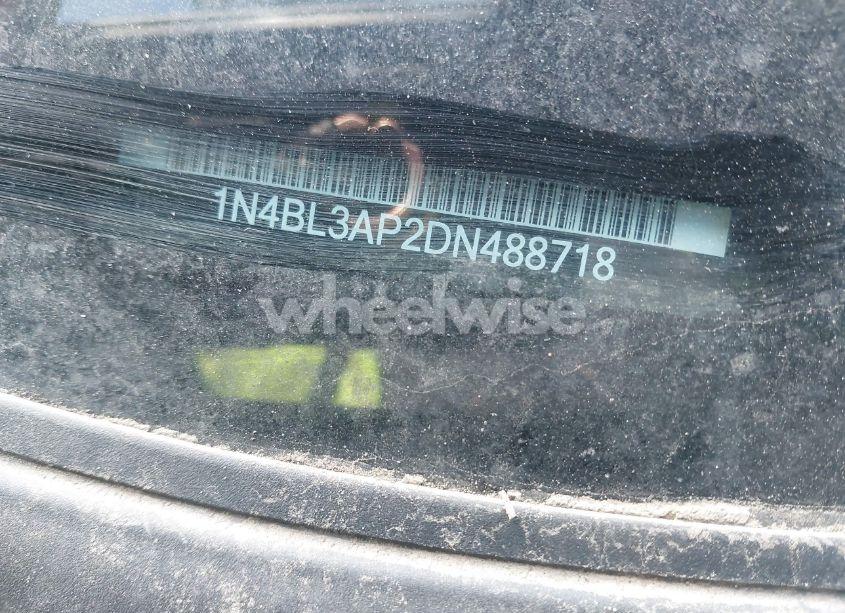 Photo 9 of 2013 Nissan Altima 3.5 SL (VIN 1N4BL3AP2DN488718)