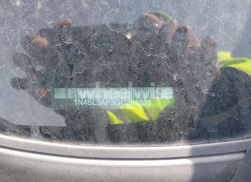 Photo 9 of 2016 Nissan Altima 3.5 SR (VIN 1N4BL3AP3GC261361)