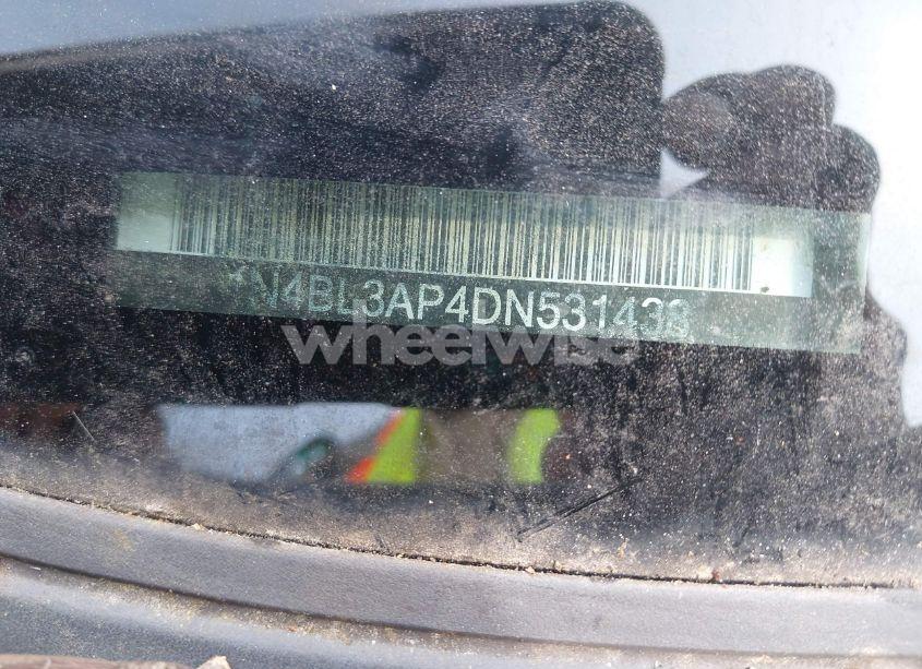 Photo 13 of 2013 Nissan Altima 3.5 SL (VIN 1N4BL3AP4DN531438)