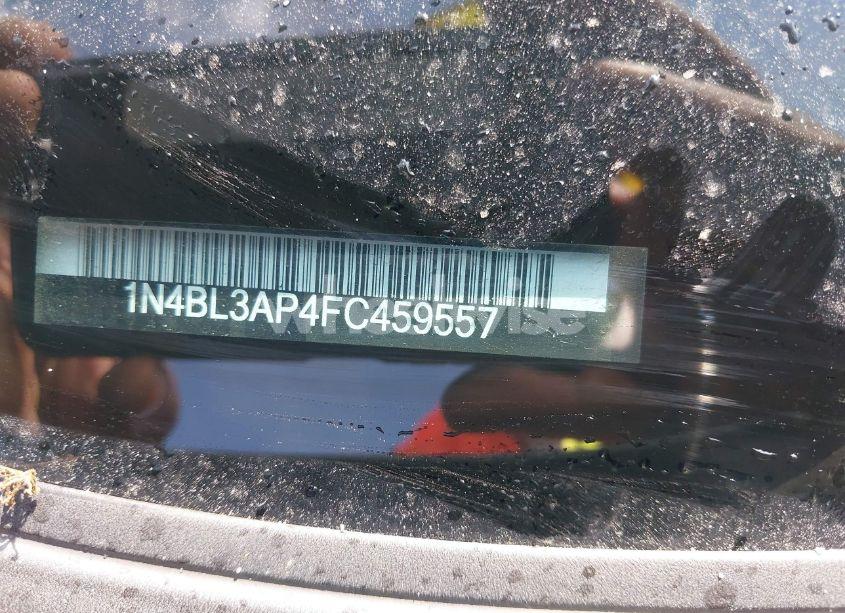 Photo 9 of 2015 Nissan Altima 3.5 S/3.5 SL/3.5 SV (VIN 1N4BL3AP4FC459557)