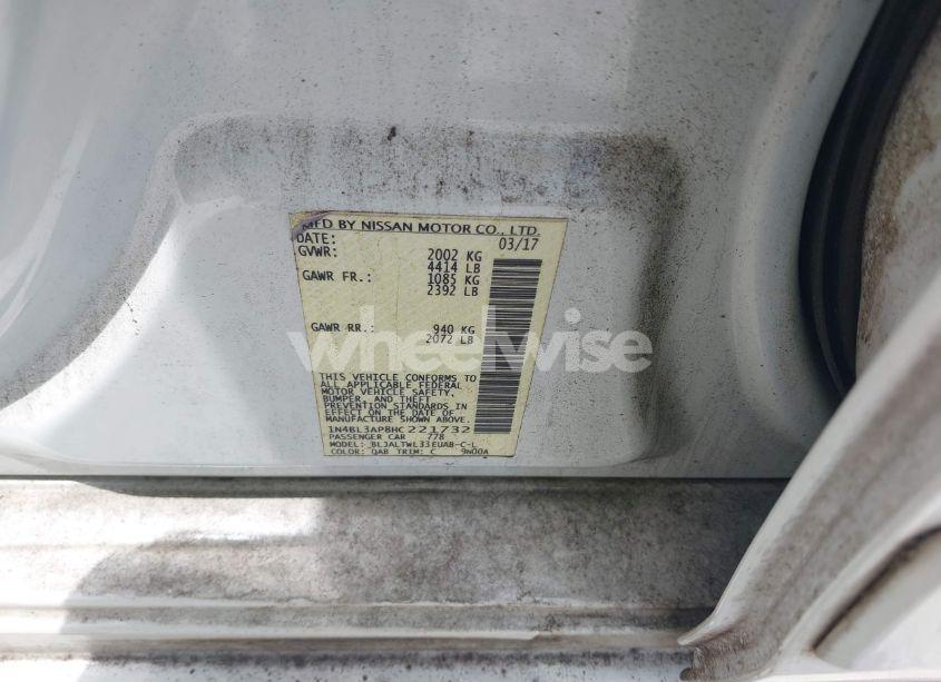 Photo 9 of 2017 Nissan Altima 3.5 SL (VIN 1N4BL3AP8HC221732)