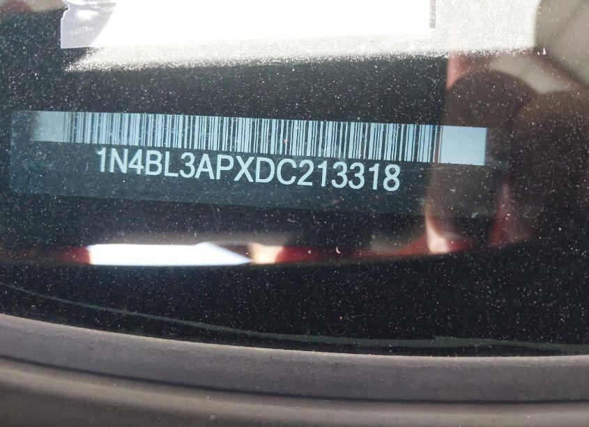 Photo 9 of 2013 Nissan Altima 3.5 SL (VIN 1N4BL3APXDC213318)