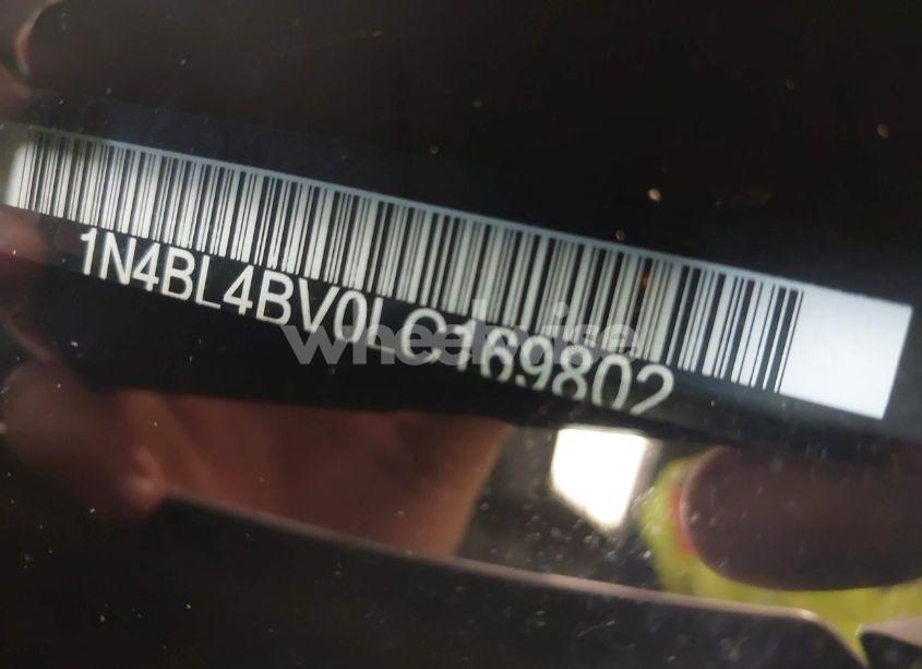 Photo 17 of 2020 Nissan Altima S FWD (VIN 1N4BL4BV0LC169802)