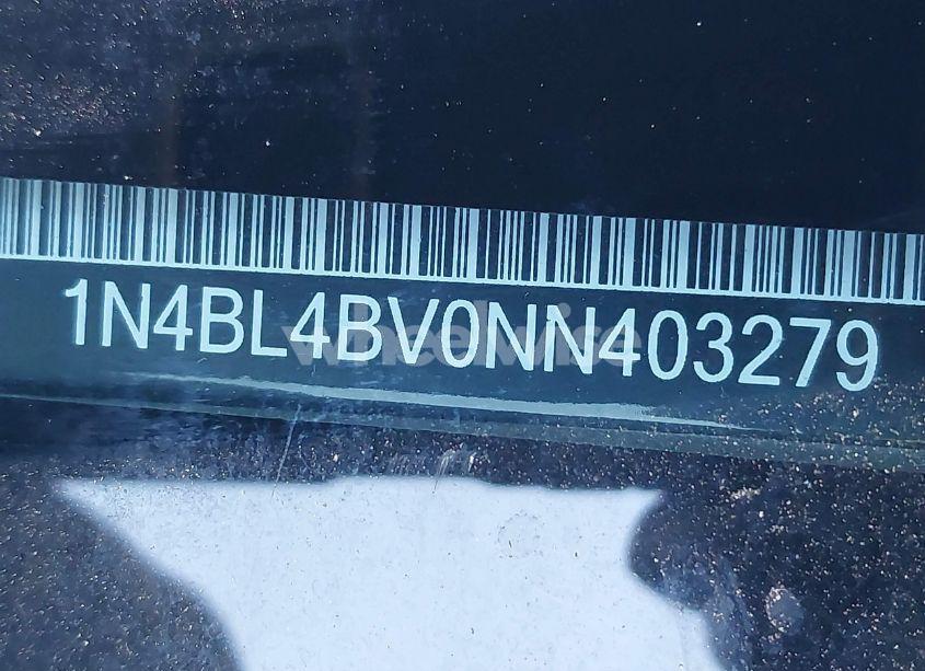 Photo 9 of 2022 Nissan Altima S FWD (VIN 1N4BL4BV0NN403279)