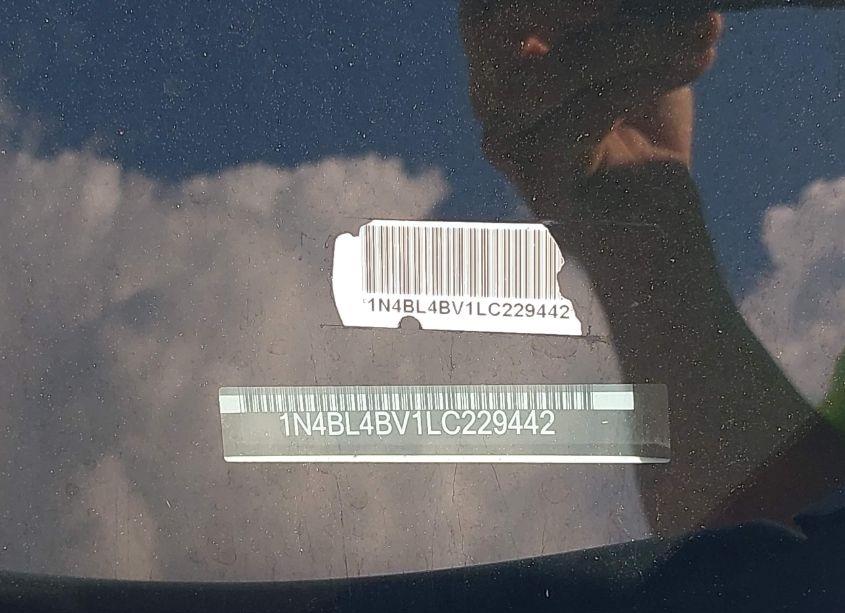 Photo 9 of 2020 Nissan Altima S FWD (VIN 1N4BL4BV1LC229442)