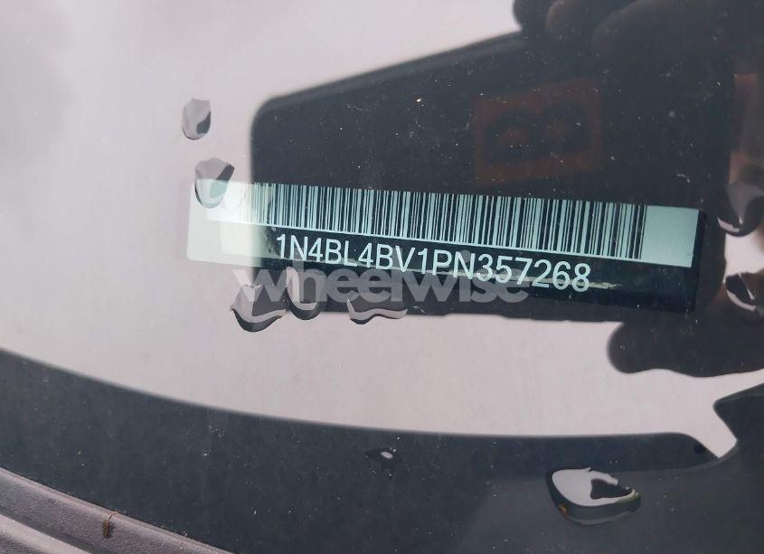 Photo 9 of 2023 Nissan Altima S FWD (VIN 1N4BL4BV1PN357268)