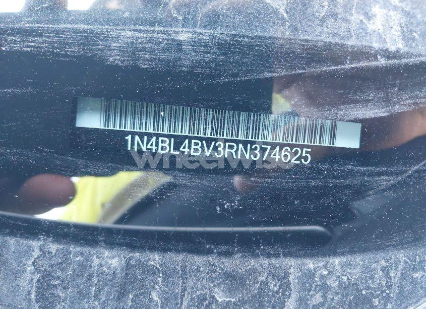 Photo 9 of 2024 Nissan Altima S FWD (VIN 1N4BL4BV3RN374625)