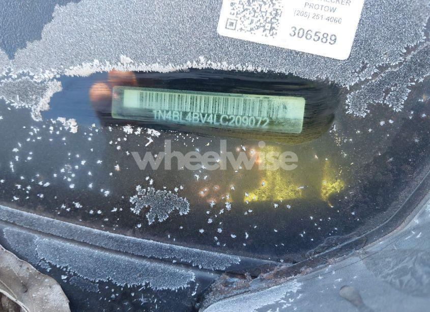 Photo 9 of 2020 Nissan Altima S FWD (VIN 1N4BL4BV4LC209072)