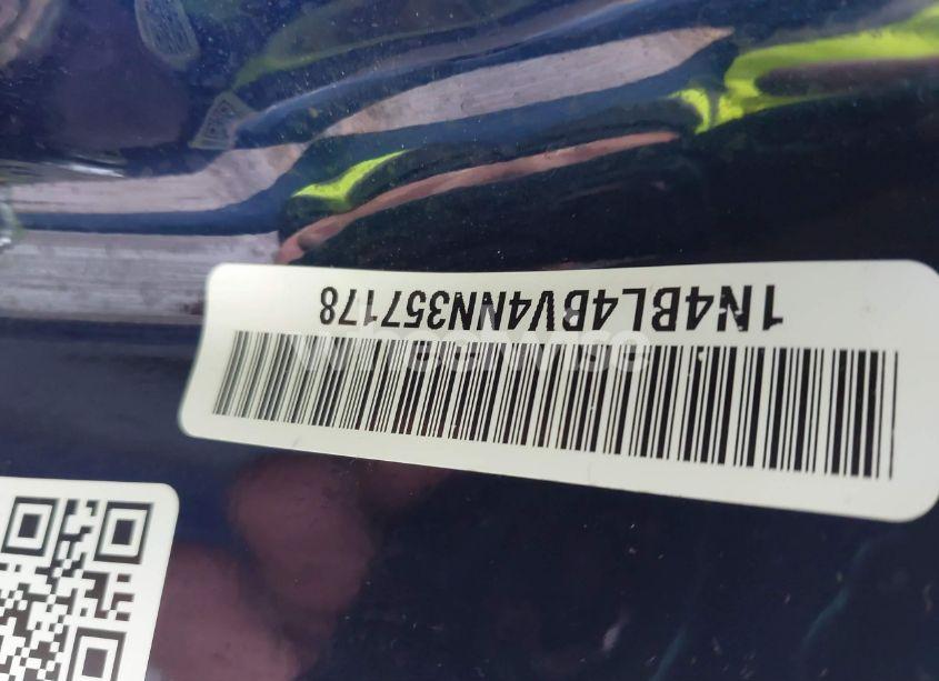 Photo 9 of 2022 Nissan Altima S FWD (VIN 1N4BL4BV4NN357178)