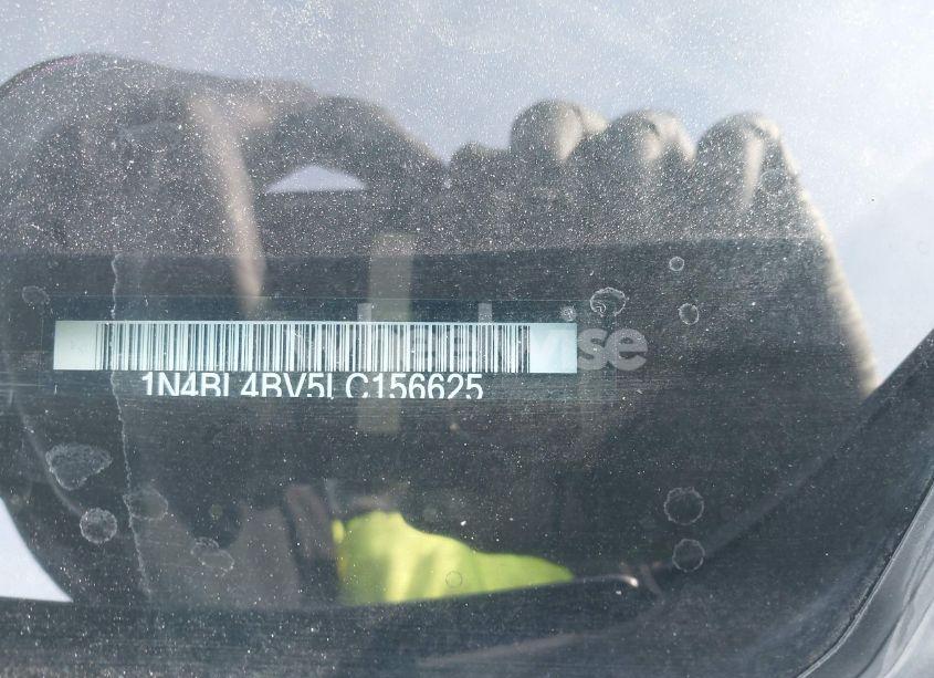 Photo 9 of 2020 Nissan Altima S FWD (VIN 1N4BL4BV5LC156625)