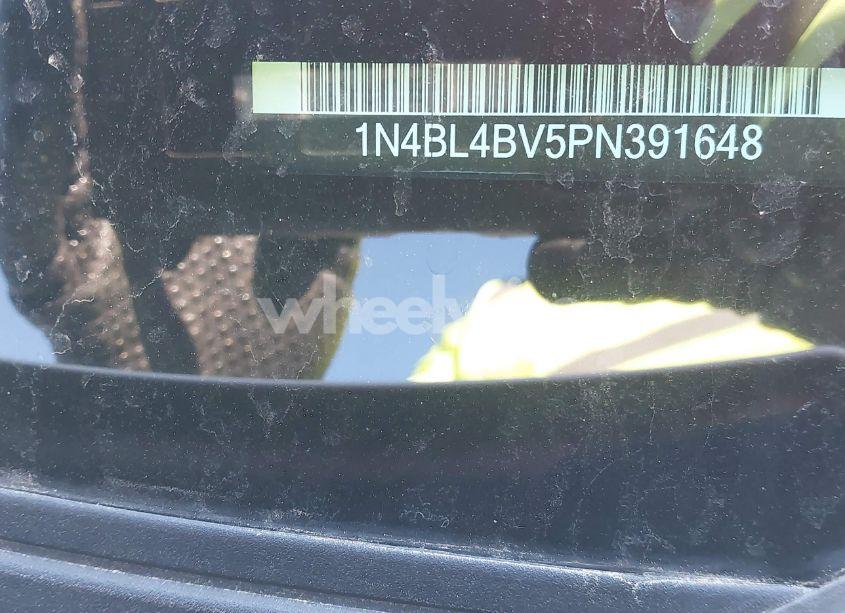 Photo 9 of 2023 Nissan Altima S FWD (VIN 1N4BL4BV5PN391648)