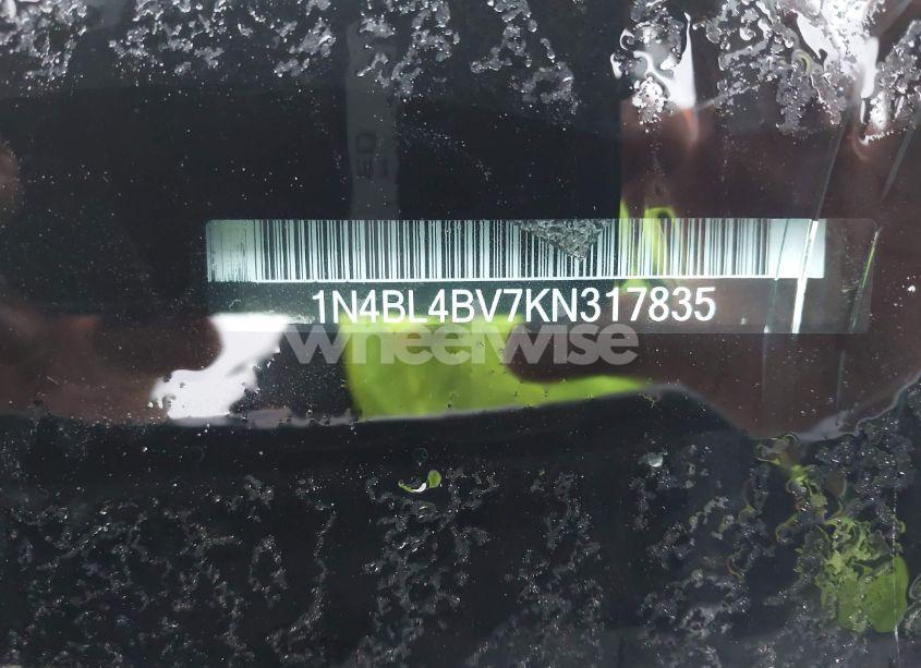 Photo 9 of 2019 Nissan Altima 2.5 S (VIN 1N4BL4BV7KN317835)