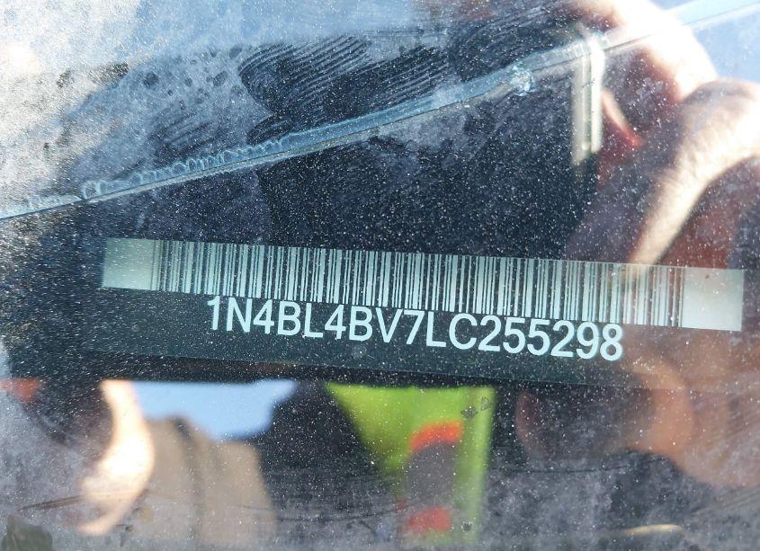 Photo 9 of 2020 Nissan Altima S FWD (VIN 1N4BL4BV7LC255298)