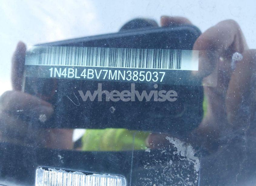 Photo 9 of 2021 Nissan Altima S FWD (VIN 1N4BL4BV7MN385037)