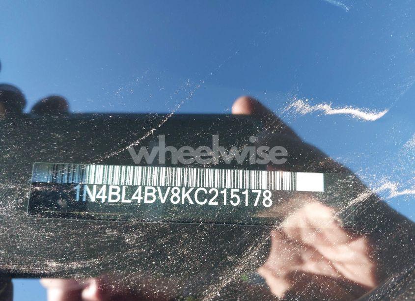 Photo 9 of 2019 Nissan Altima 2.5 S (VIN 1N4BL4BV8KC215178)