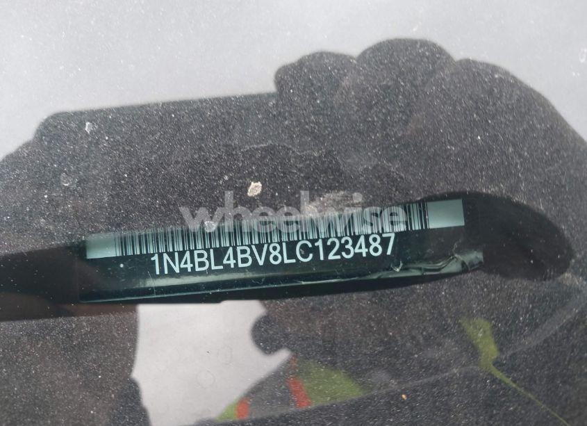 Photo 9 of 2020 Nissan Altima S FWD (VIN 1N4BL4BV8LC123487)