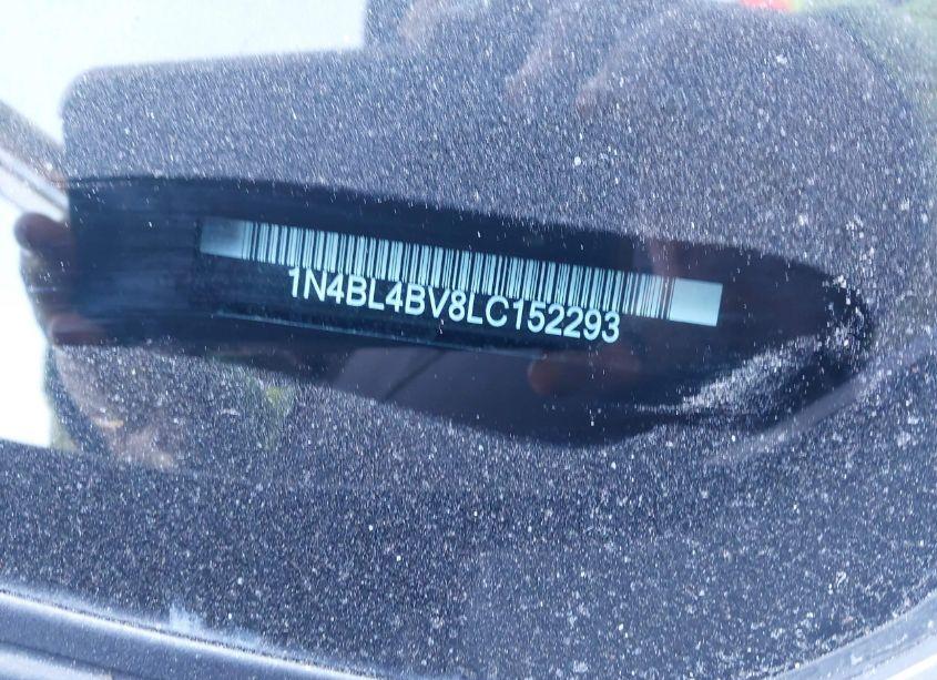 Photo 17 of 2020 Nissan Altima S FWD (VIN 1N4BL4BV8LC152293)